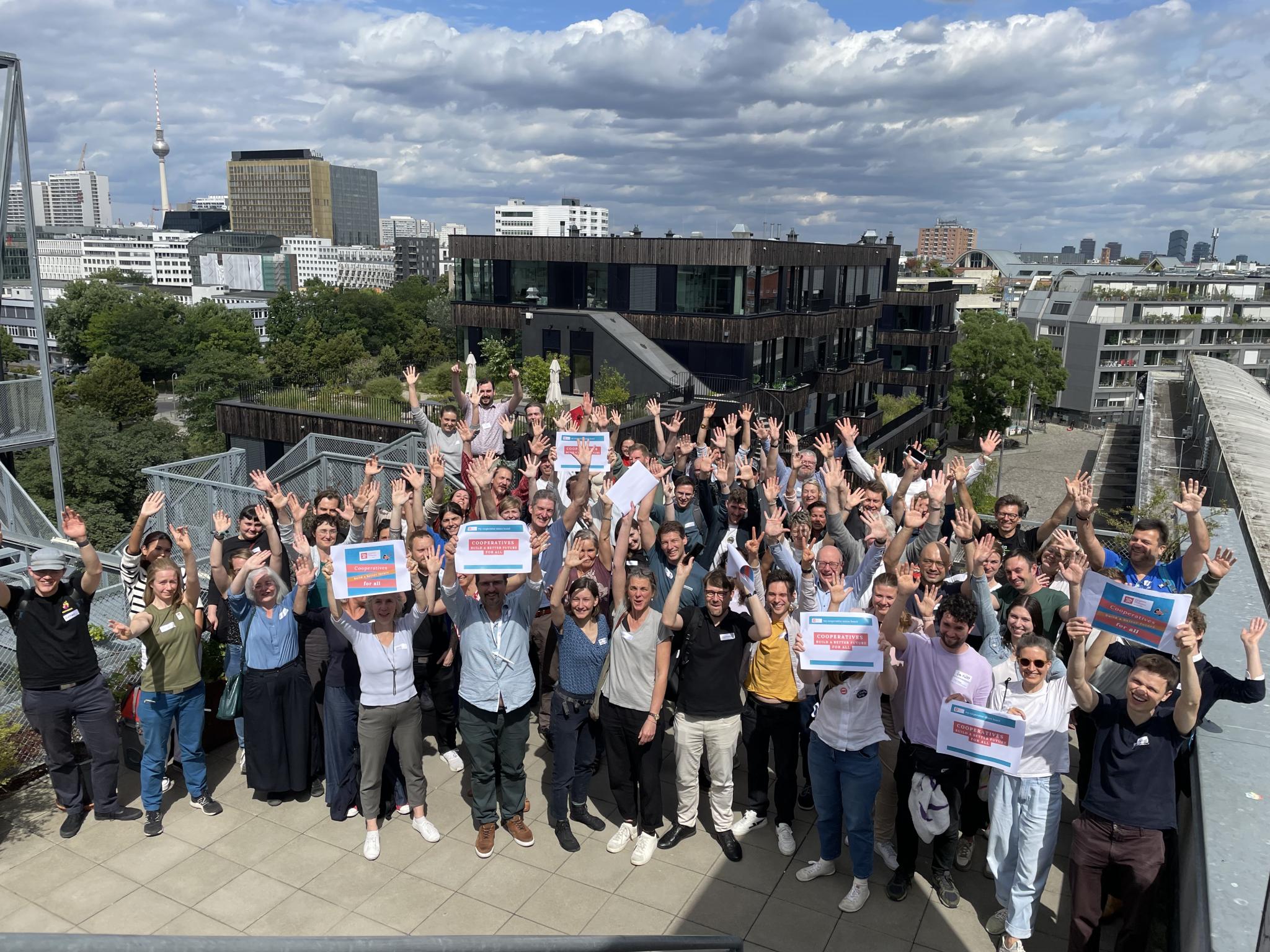 Abschlussfoto beim Barcamp 2024 in Berlin