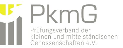 Logo PkmG - Prüfungsverband der kleinen und mittelständischen Genossenschaften e.V.