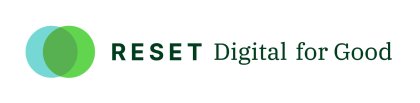 Logo RESET - Digital for Good