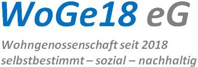 Logo WoGe18 eG - Wohngenossenschaft seit 2018